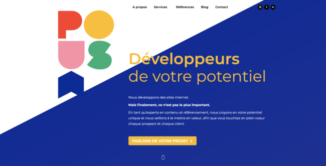 Poush, client de beautiful green